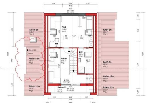 Grundriss WE05 DG