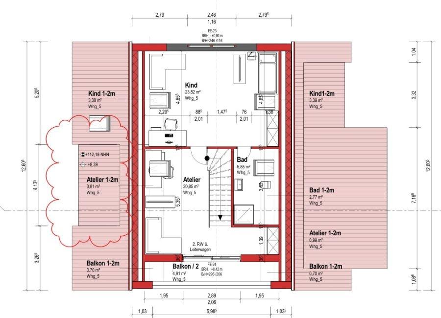 Grundriss WE05 DG