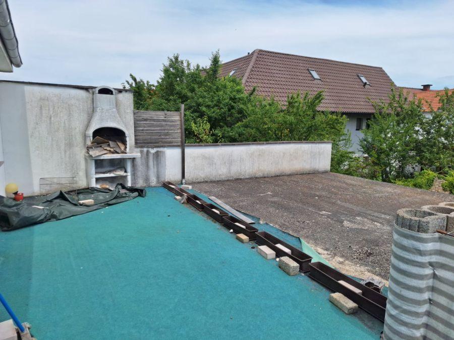Terrasse OG Rückansicht