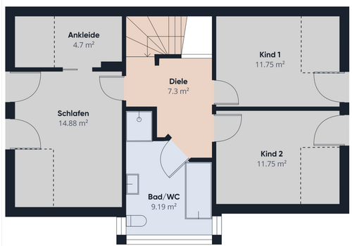 Grundriss OG