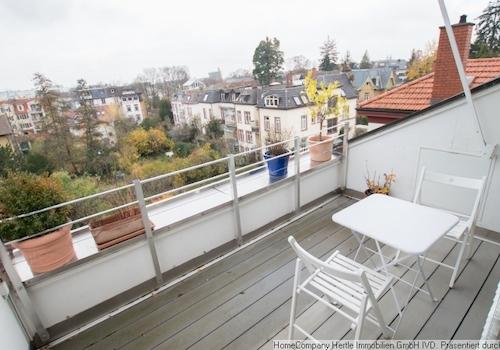 Terrasse mit Aussicht