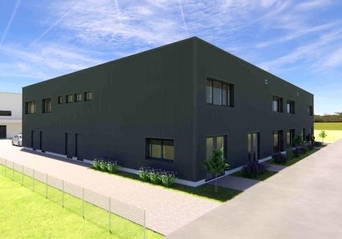 Gewerbehalle 1 Vorderansicht