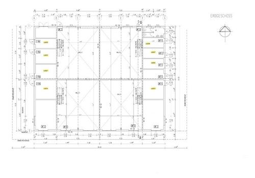 Grundriss Gewerbe Halle EG Storages