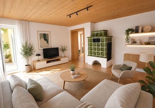 Wohnzimmer Visualisierung KI