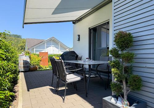 Terrasse am Essbereich