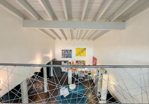 Blick von der Galerie