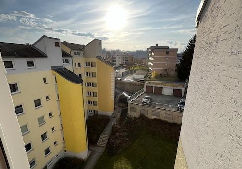 Blick aus dem Schlafzimmer