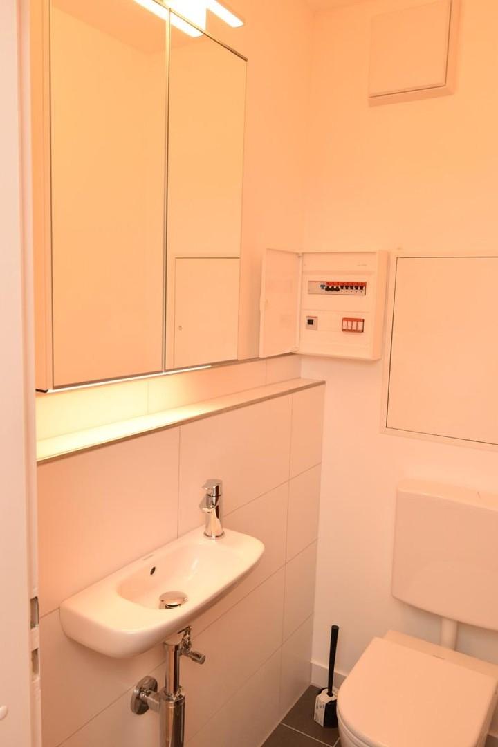 Gäste WC Erstbezug