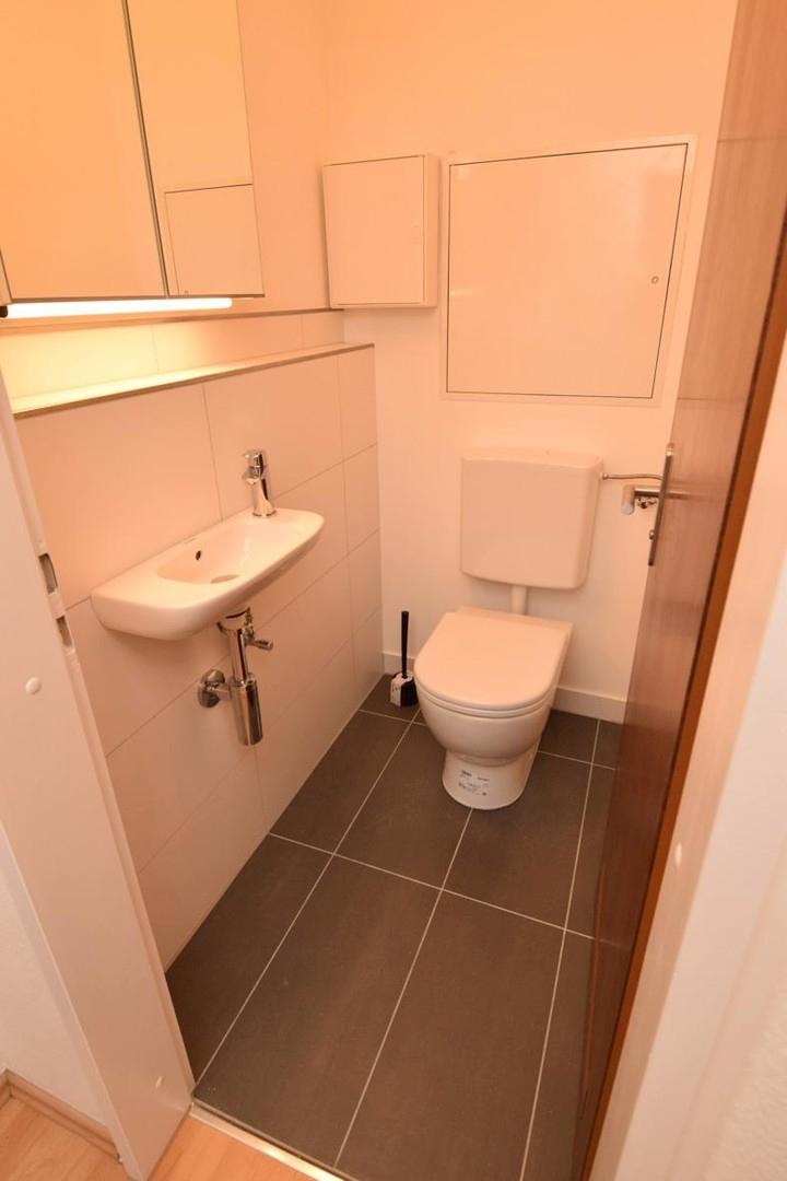 Gäste WC Erstbezug