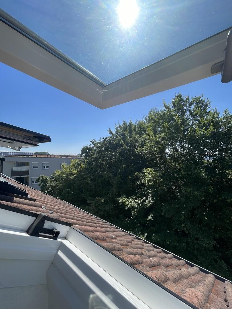 Ausblick Dachfenster