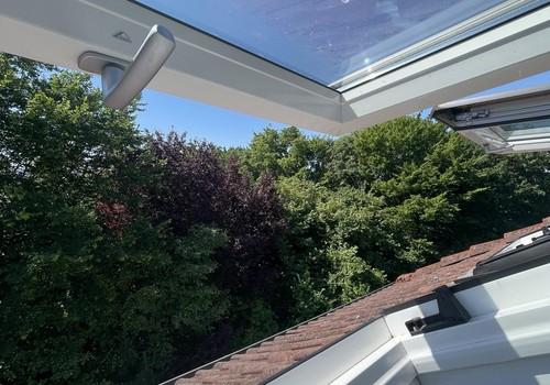 Ausblick Dachfenster