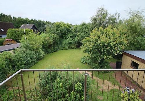 Blick vom Balkon