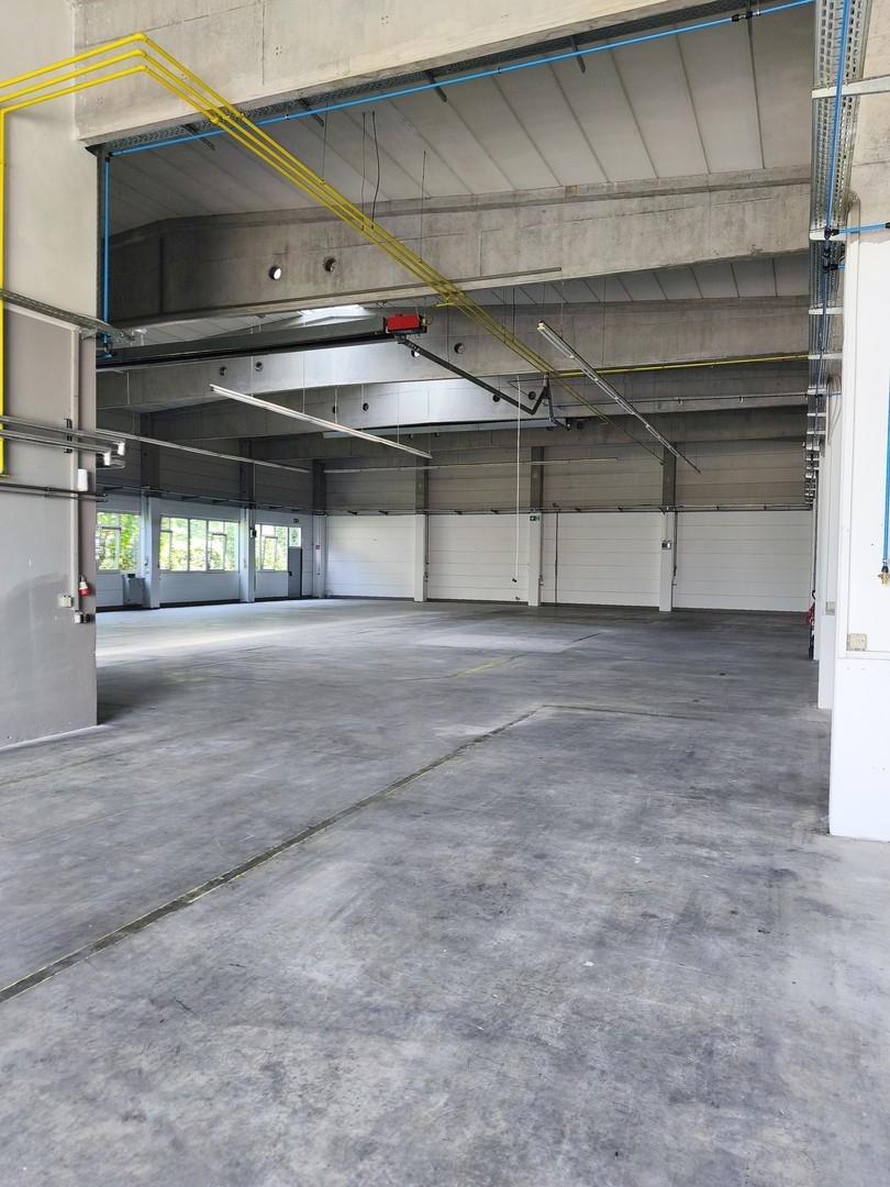 Halle mit hinterer Stahltür 