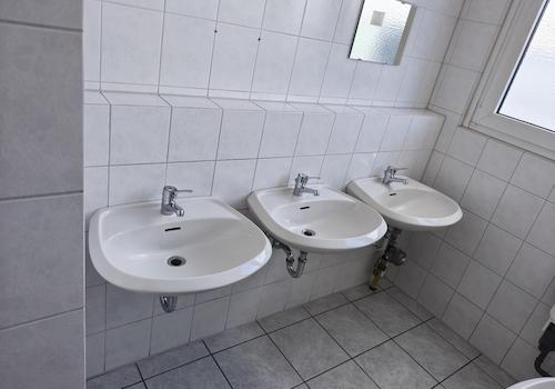 Waschraum im EG