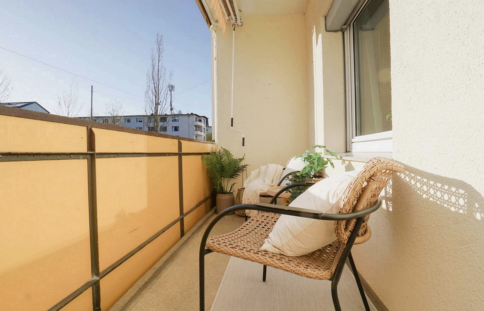 Balkon Wohnzimmer