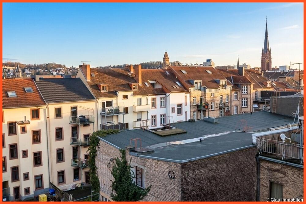 Über den Dächern von Saarbrücken