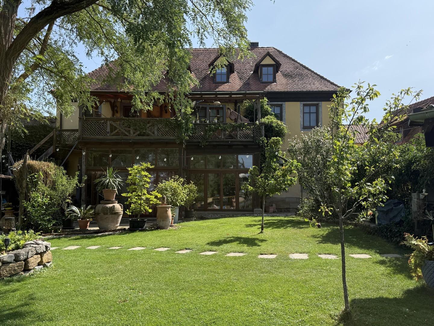 Ansicht vom Garten