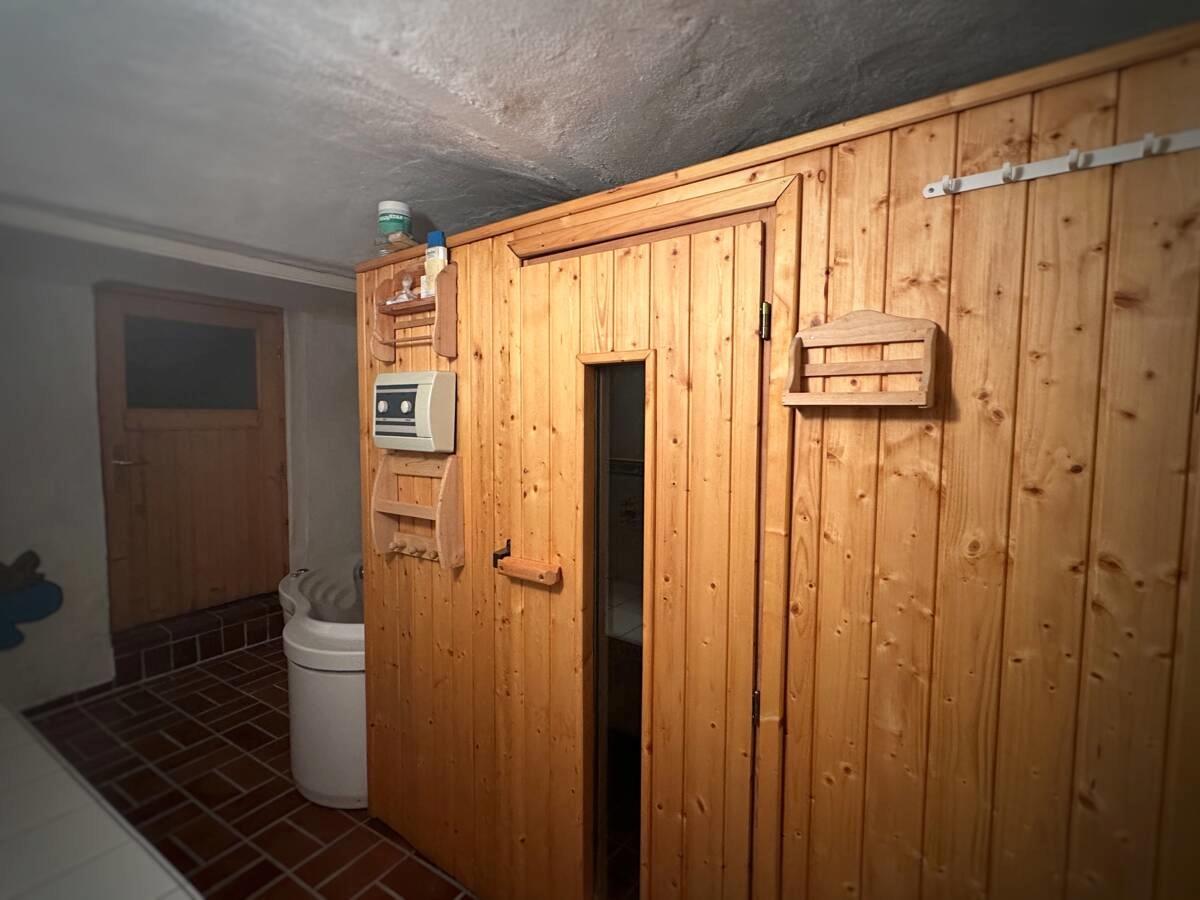 Wellnessraum im Keller