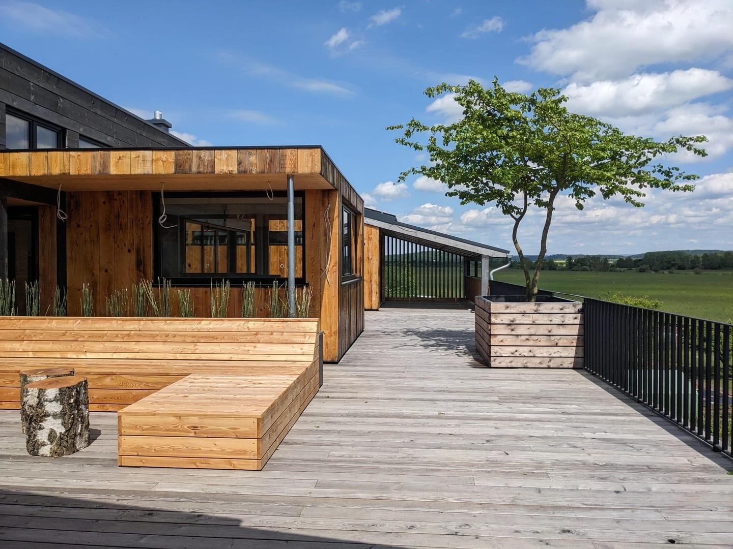 Dachterrasse mit Lounge 