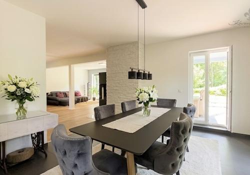 Essbereich mit Terrassenzugang