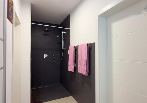 Dusche im Wellnesbad