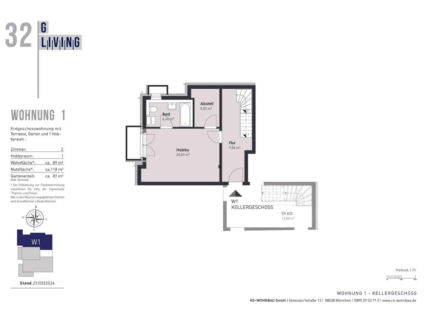 Grundriss UG