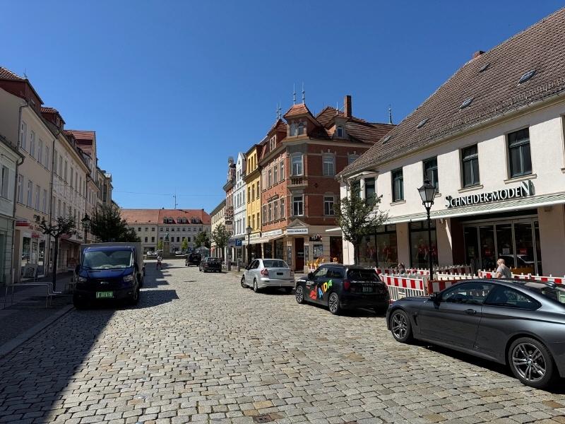 Blick zum Hauptmarkt