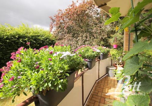 Balkon Teilansicht