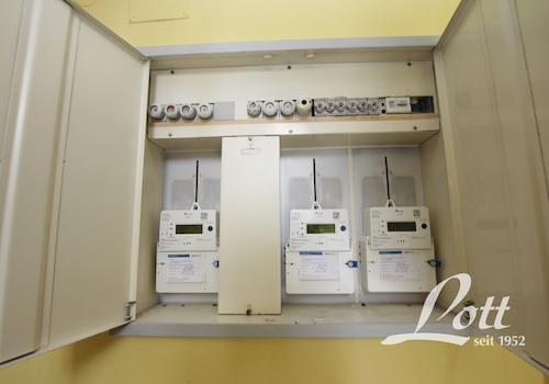Vorsicherungen im Treppenhaus