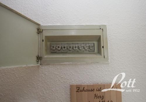Sicherungskasten in der Wohnung