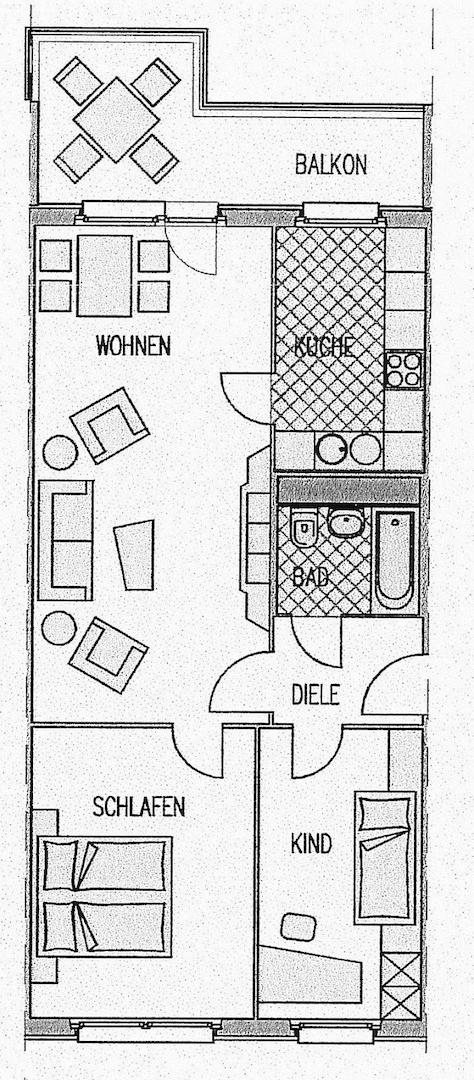 Grundrissskizze