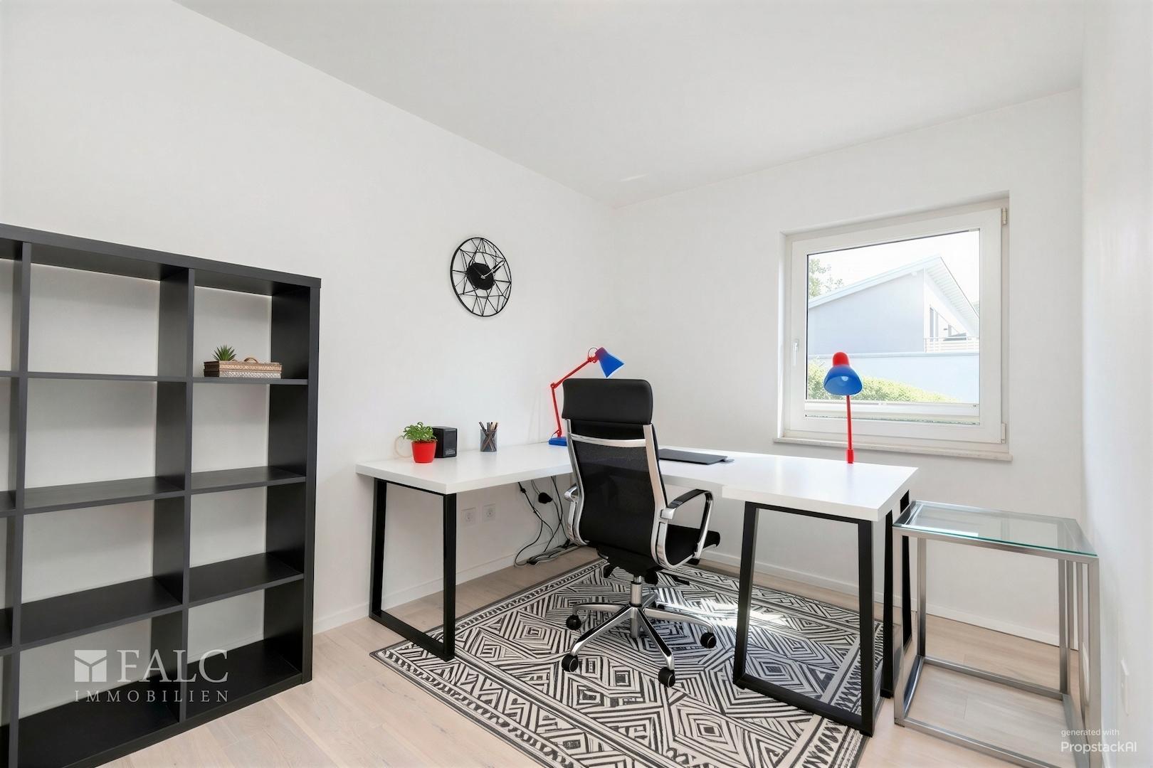 Arbeitszimmer - Möblierungsbeispiel
