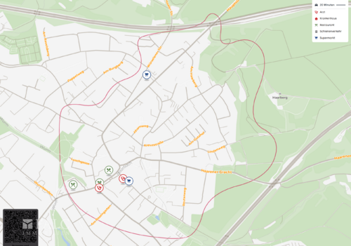Lageplan (Mikro)