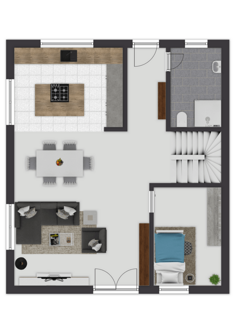 Grundriss Erdgeschoss