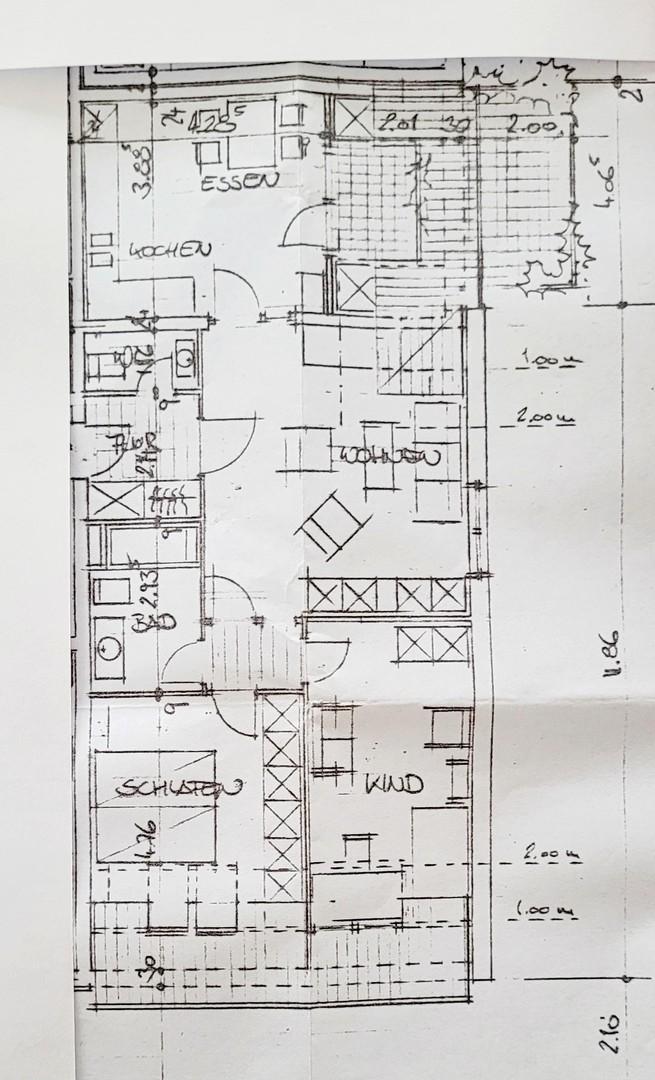 Grundriss 2.OG 3. Zimmer
