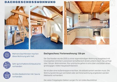 Dachgeschoss Eckdaten