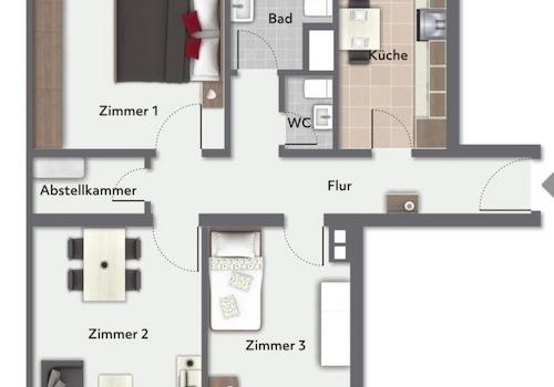 Grundriss (Möbel nicht aktuell