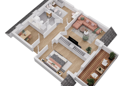 3D-Grundriss