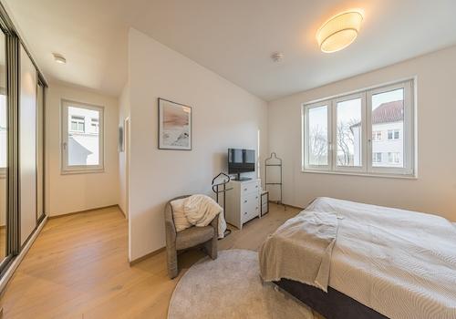 Eigentumswohnung | Schlafzimmer mit Ankleide