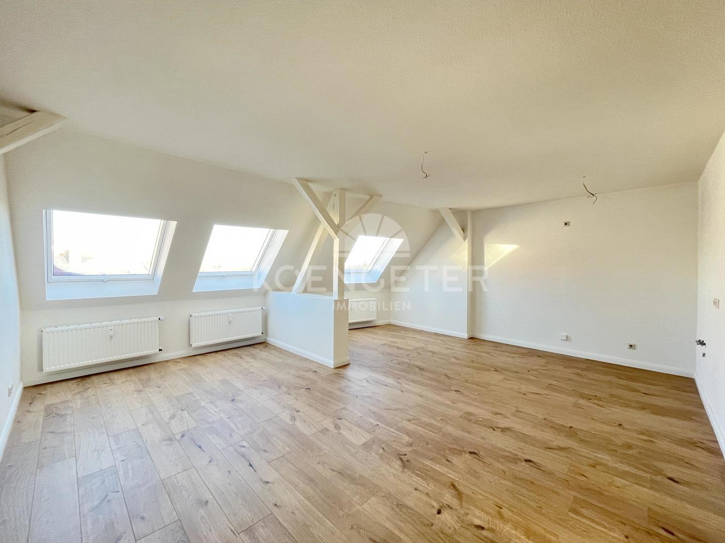 Leipzig - Leutzsch |Wohnzimmer und Küche