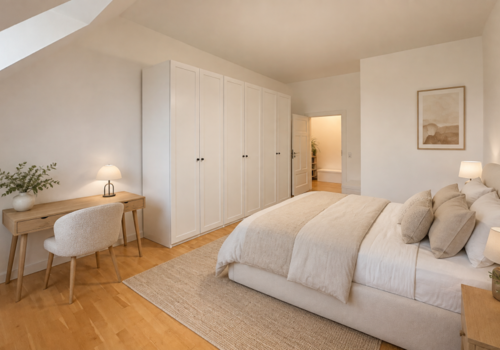 Eigentumswohnung |Schlafzimmer (Visualisierung- unverbindliche Gestaltungsdarstellung)