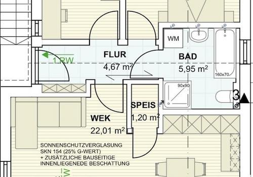 Grundriss Wohnung