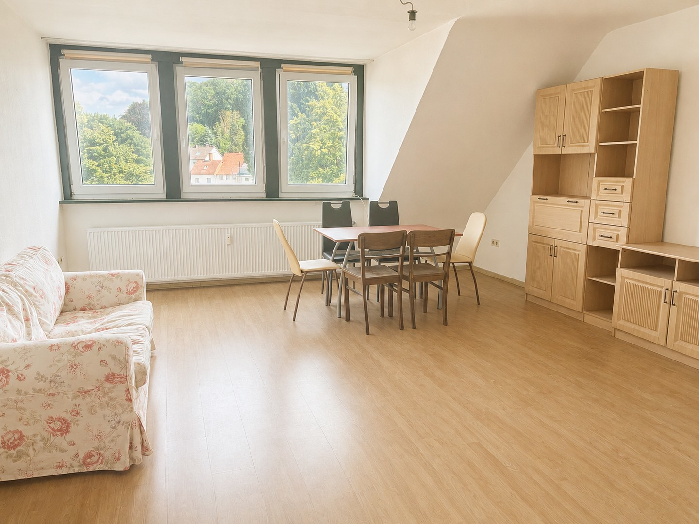 2 Zimmer Wohnung Wohnzimmer