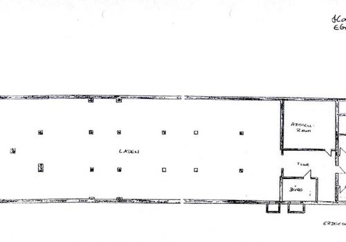 Grundriss Gewerbefläche