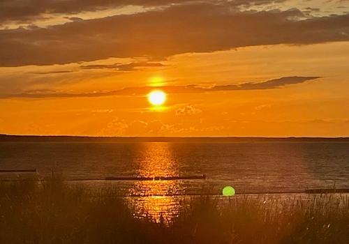 Sonnenuntergang Glowe