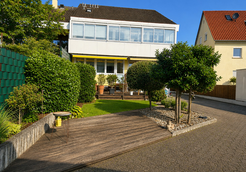 Außenansicht Gartenseite
