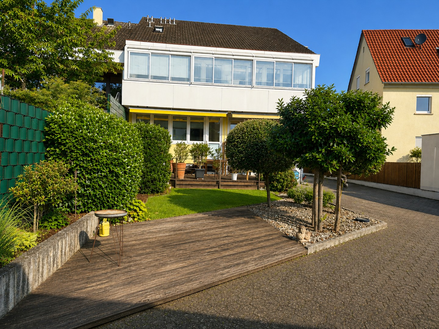 Außenansicht Gartenseite