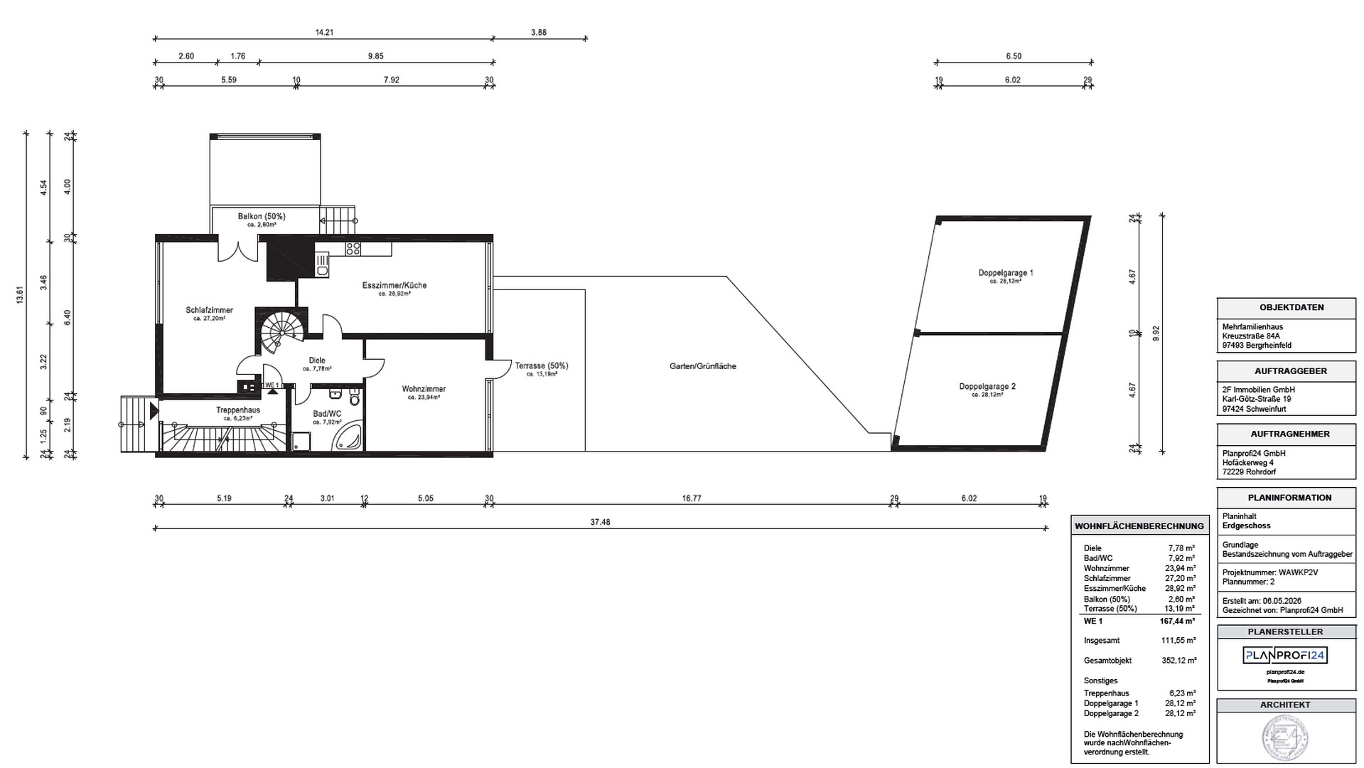 Grundriss Erdgeschoss