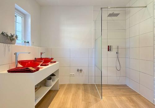 Ebenerdige Dusche
