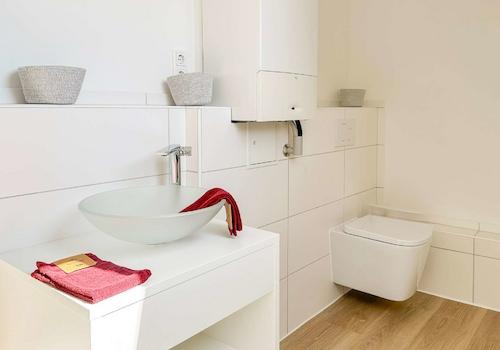 Badezimmer im Obergeschoss